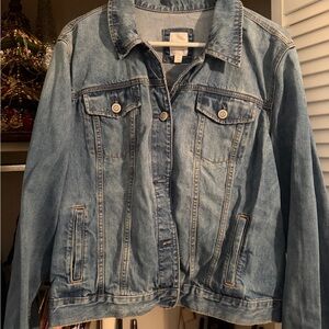 LC Lauren Conrad Light Blue Denim Jacket